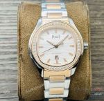 Swiss Replica Piaget POLO Extra-thin Couple Watch 2-T Rose Gold Case